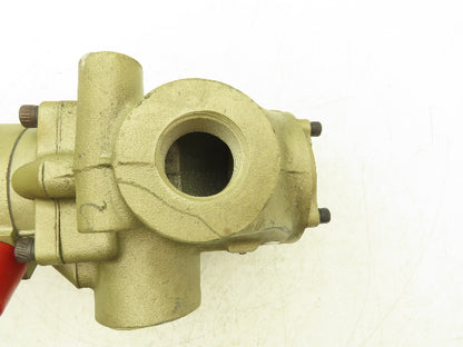 Ross 2773A6072 Manual Lockout Solenoid Valve 1"NPT 15-150psi 3/2-way 120V