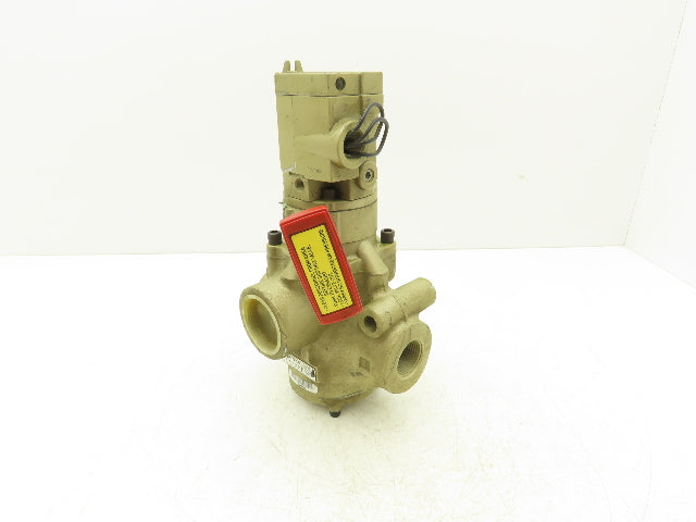 Ross 2773A6072 Manual Lockout Solenoid Valve 1"NPT 15-150psi 3/2-way 120V