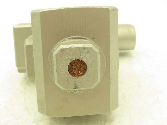 SMC T-VP3145-045TLA-N Pneumatic Solenoid Valve 3-Port 1/2"npt 24VDC w/Indicator