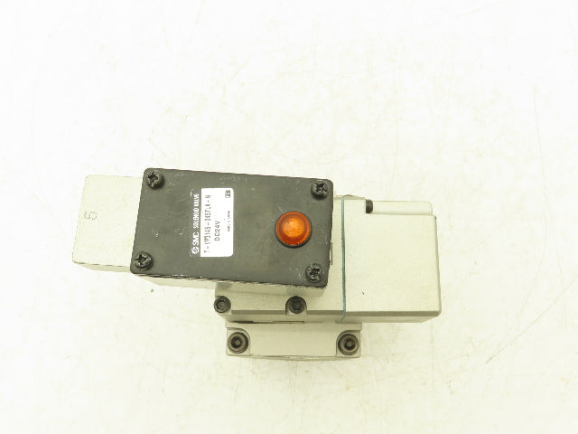SMC T-VP3145-045TLA-N Pneumatic Solenoid Valve 3-Port 1/2"npt 24VDC w/Indicator