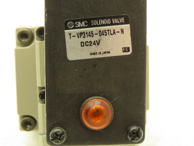 SMC T-VP3145-045TLA-N Pneumatic Solenoid Valve 3-Port 1/2"npt 24VDC w/Indicator
