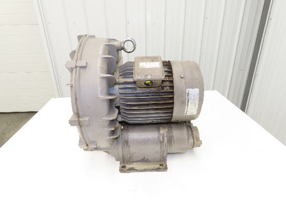 Teral VFC700A-7W Regenerative Blower Ring Compressor 5.0kW 460V 3Ph 254CFM 2"NPT