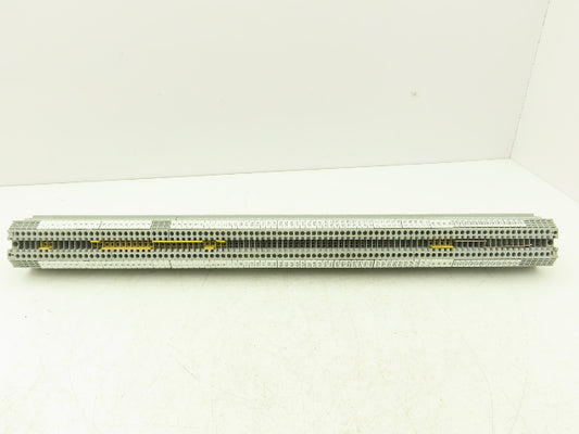 Allen Bradley 1492-J4 Terminal Block With 1 DIN Rail 800V 4mm² Lot of 94