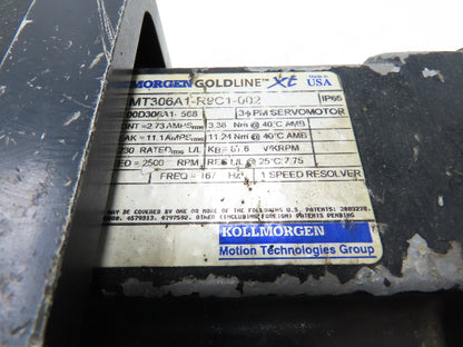 Rapid Air 104CJ Servo Feed Punch Press Metal Feeder 4" Wide Kollmorgen Goldline