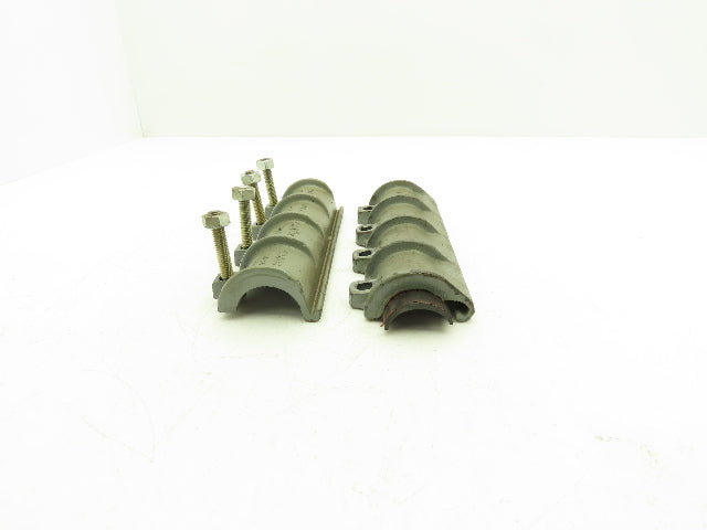 M.B. Skinner 080082 Emergency Pipe Clamp 1-1/4" Standard Pipe 8-1/2" Length