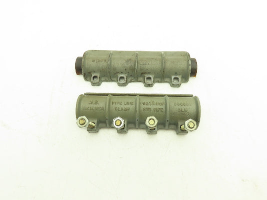 M.B. Skinner 080082 Emergency Pipe Clamp 1-1/4" Standard Pipe 8-1/2" Length