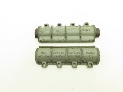 M.B. Skinner 080082 Emergency Pipe Clamp 1-1/4" Standard Pipe 8-1/2" Length