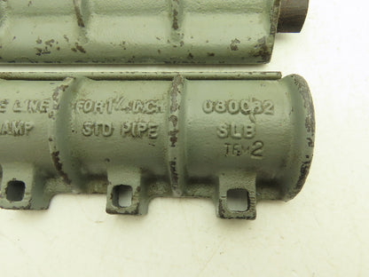 M.B. Skinner 080082 Emergency Pipe Clamp 1-1/4" Standard Pipe 8-1/2" Length
