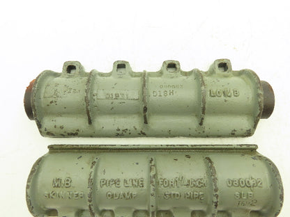 M.B. Skinner 080082 Emergency Pipe Clamp 1-1/4" Standard Pipe 8-1/2" Length