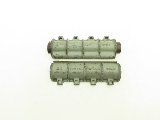 M.B. Skinner 080082 Emergency Pipe Clamp 1-1/4" Standard Pipe 8-1/2" Length