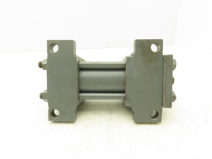 Miller HV72R4N Hydraulic Cylinder 1.5" Bore 1" Stroke 5000psi Lug Foot Mount