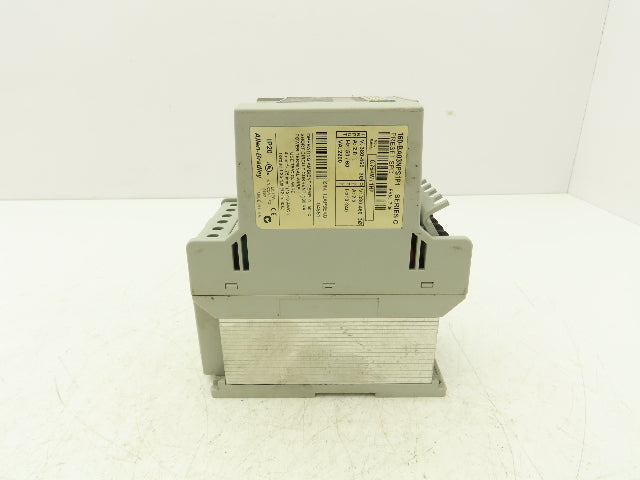 Allen Bradley 160-BA03NPS1P1 VFD AC Drive 0.75kW 1Hp 460VAC 3Ph FRN 7.06 Ser C