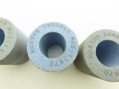 Norton Abrasives GWBG865 Alundum Grinding Wheel 2-3/8"x 2-9/16"x 1-1/4" Lot of 4