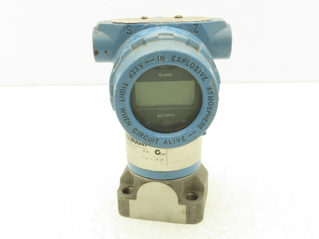 Rosemount 3051 CD2A22A1AS2B4E5M5Q4 Pressure Transmitter 0-250"H2O 275psi