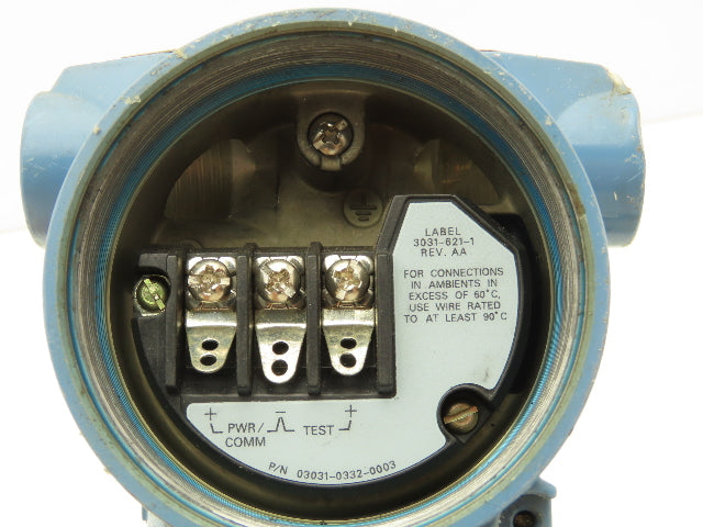 Rosemount 3051 CD2A22A1AS2B4E5M5Q4 Pressure Transmitter 0-250"H2O 275psi