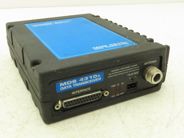 Microwave Data Systems MDS4310A Data Transceiver Rev D 13.8VDC 2.5A ...