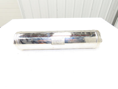 Schwämmle K4NP Stainless Shell and Tube Heat Exchanger 1-1/4"-11 & 3/4"-14 Ports