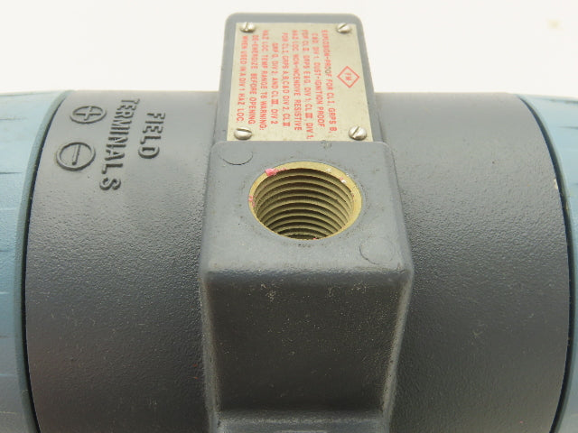 Foxboro 821GM-IK2NL1-A Pressure Transmitter 4-20mA=10psi CS-E/FD-A