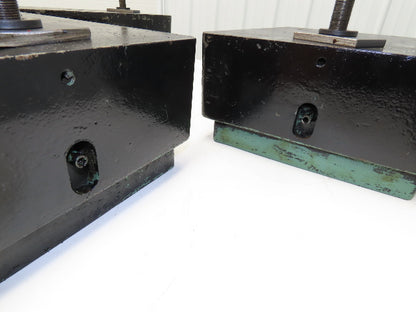 Milling Base Leveler Feet Machine Isolator Rubber Mounting Pads 20x14" Lot of 3