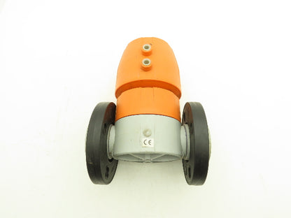 Georg Fischer Diastar Ten CPVC EPDM Size 2 Diaphragm Valve Pneumatic Actuator