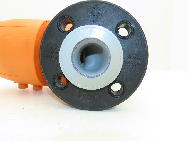 Georg Fischer Diastar Ten CPVC EPDM Size 2 Diaphragm Valve Pneumatic Actuator