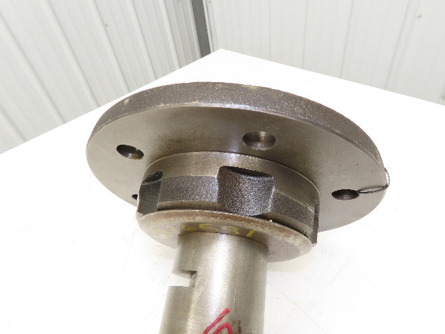 Jervis B Webb Trolley Conveyor Traction Wheel Support Post Flanged Bearing Hub