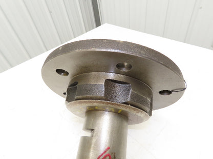 Jervis B Webb Trolley Conveyor Traction Wheel Support Post Flanged Bearing Hub