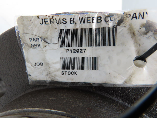 Jervis B Webb Trolley Conveyor Traction Wheel Support Post Flanged Bearing Hub