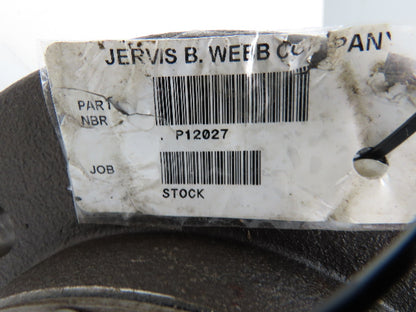 Jervis B Webb Trolley Conveyor Traction Wheel Support Post Flanged Bearing Hub