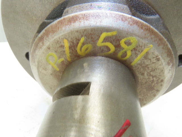 Jervis B Webb Trolley Conveyor Traction Wheel Support Post Flanged Bearing Hub