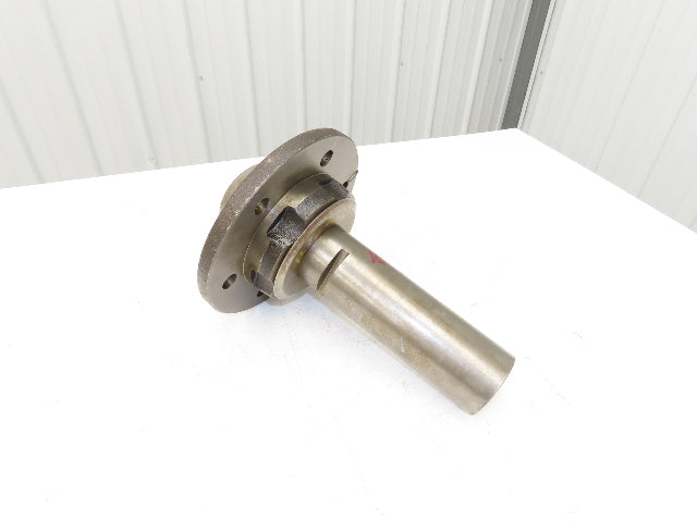 Jervis B Webb Trolley Conveyor Traction Wheel Support Post Flanged Bearing Hub