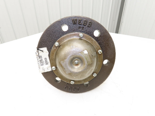 Jervis B Webb Trolley Conveyor Traction Wheel Support Post Flanged Bearing Hub