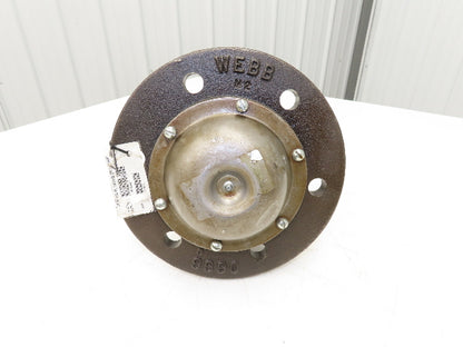 Jervis B Webb Trolley Conveyor Traction Wheel Support Post Flanged Bearing Hub
