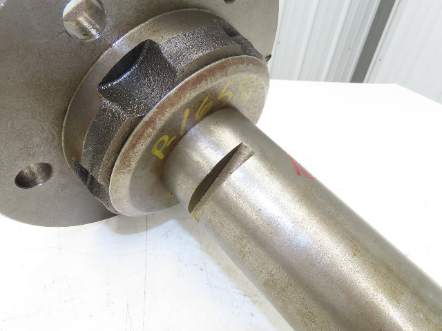 Jervis B Webb Trolley Conveyor Traction Wheel Support Post Flanged Bearing Hub