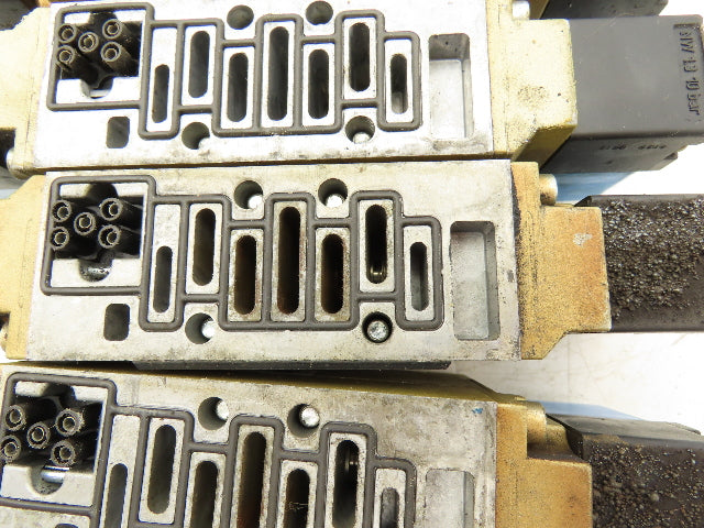 Ross W6576A2407 Pneumatic Double Solenoid Valve 24VDC 5/2-way  Lot of 4