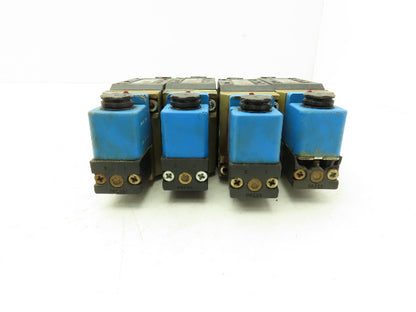 Ross W6576A2407 Pneumatic Double Solenoid Valve 24VDC 5/2-way  Lot of 4