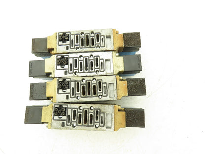 Ross W6576A2407 Pneumatic Double Solenoid Valve 24VDC 5/2-way  Lot of 4