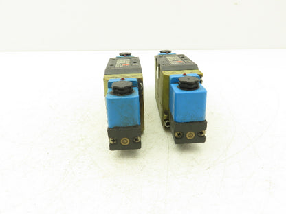 Ross W6577A2401 Pneumatic Double Solenoid Valve 24VDC 5/3-way  Lot of 2