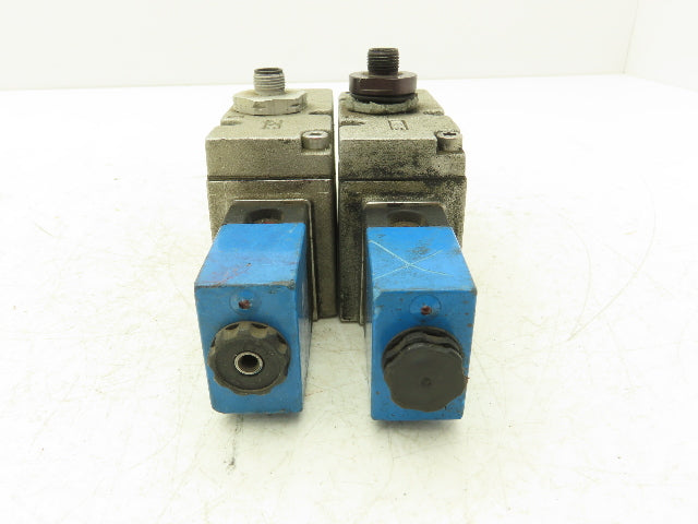 Automatic Valve 409D43S39DS3DB7 Pneumatic Solenoid Valve 24VDC 5/3  Lot of 2