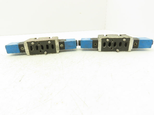 Automatic Valve 409D43S39DS3DB7 Pneumatic Solenoid Valve 24VDC 5/3  Lot of 2