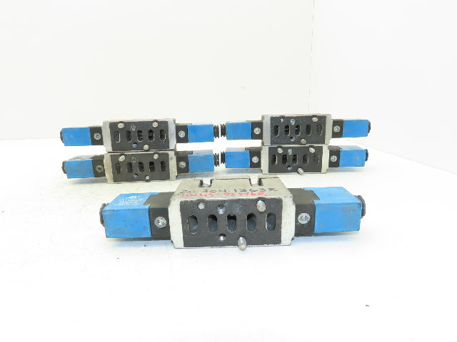 Automatic Valve 416D43S39DS3DB7 Pneumatic Solenoid Valve 24VDC 5/3  Lot of 5