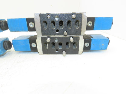 Automatic Valve 416D43S39DS3DB7 Pneumatic Solenoid Valve 24VDC 5/3  Lot of 5