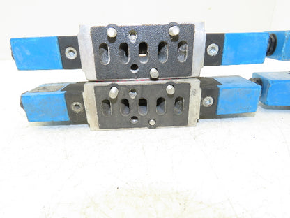 Automatic Valve 416D43S39DS3DB7 Pneumatic Solenoid Valve 24VDC 5/3  Lot of 5