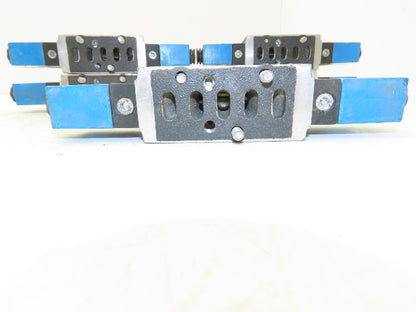 Automatic Valve 416D43S39DS3DB7 Pneumatic Solenoid Valve 24VDC 5/3  Lot of 5