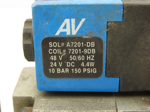 Automatic Valve 416B67S31C-DB7 Pneumatic Solenoid Valve 24VDC 5/2  Lot of 2