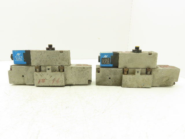 Automatic Valve 416B67S31C-DB7 Pneumatic Solenoid Valve 24VDC 5/2  Lot of 2