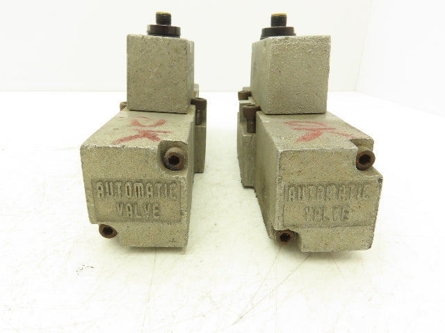 Automatic Valve 416B67S31C-DB7 Pneumatic Solenoid Valve 24VDC 5/2  Lot of 2