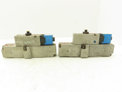 Automatic Valve 416B67S31C-DB7 Pneumatic Solenoid Valve 24VDC 5/2  Lot of 2