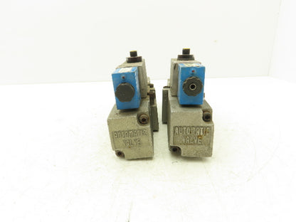 Automatic Valve 416B67S31C-DB7 Pneumatic Solenoid Valve 24VDC 5/2  Lot of 2