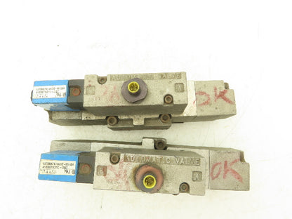 Automatic Valve 416B67S31C-DB7 Pneumatic Solenoid Valve 24VDC 5/2  Lot of 2